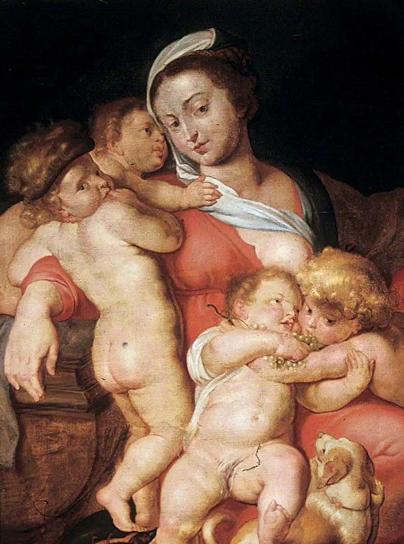 Hyväntekeväisyyden allegoria - Peter Paul Rubens