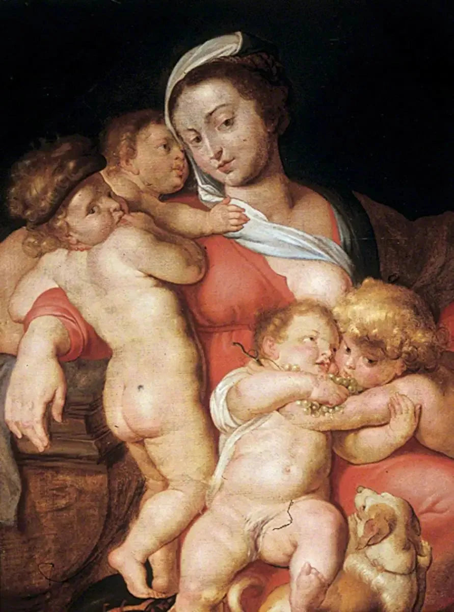Hyväntekeväisyyden allegoria - Peter Paul Rubens