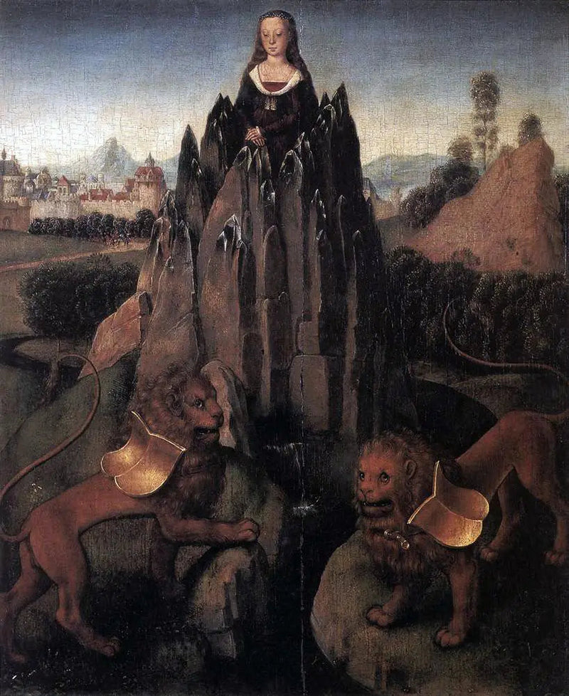 Chastity allegoria - Hans Memling