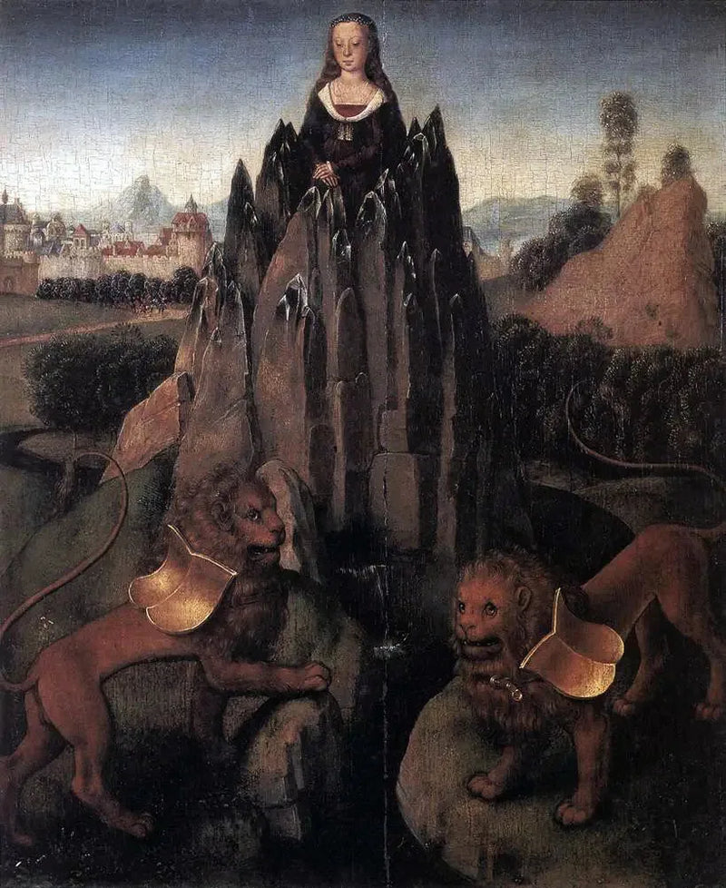 Chastity allegoria - Hans Memling