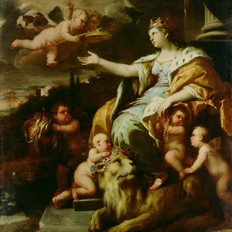 Suurenmielisyyden allegoria - Luca Giordano