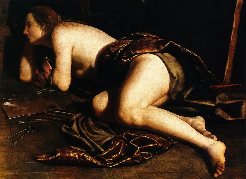Maalaustaiteen allegoria - Artemisia Gentileschi