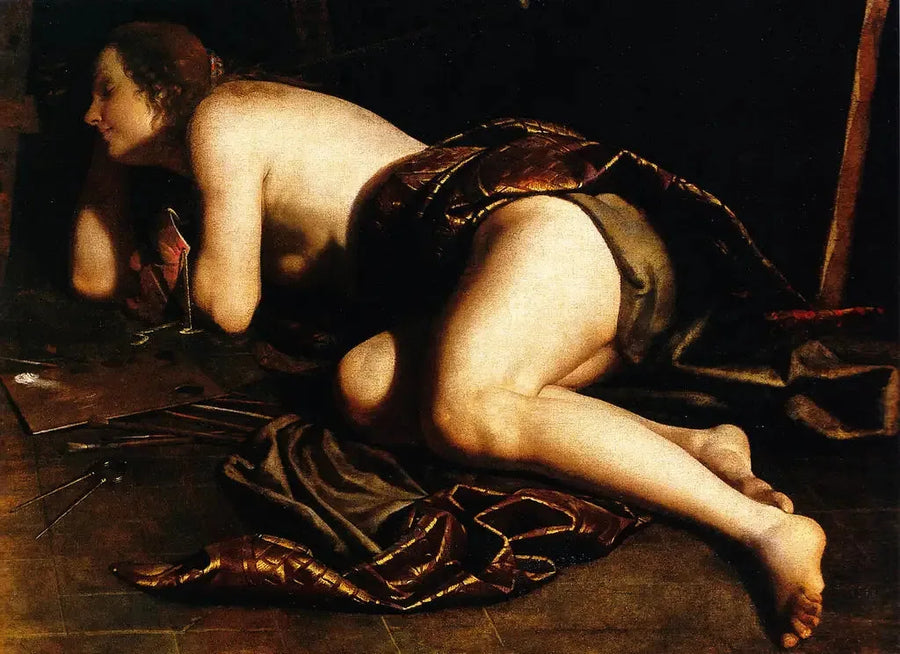 Maalaustaiteen allegoria - Artemisia Gentileschi