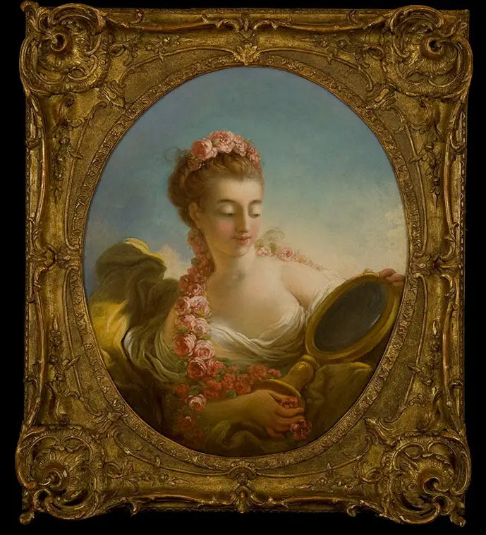 Älykkään varovaisuuden allegoria - Jean-Honoré Fragonard