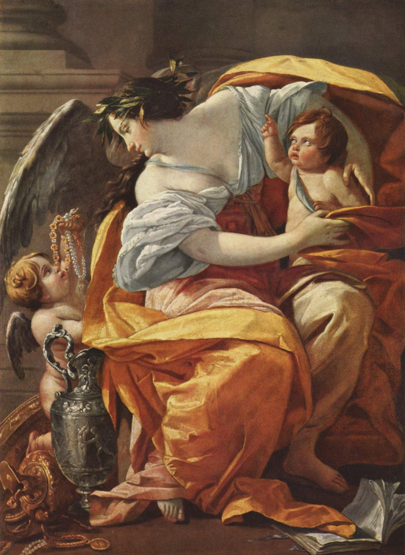 Rikkauden allegoria - Simon Vouet