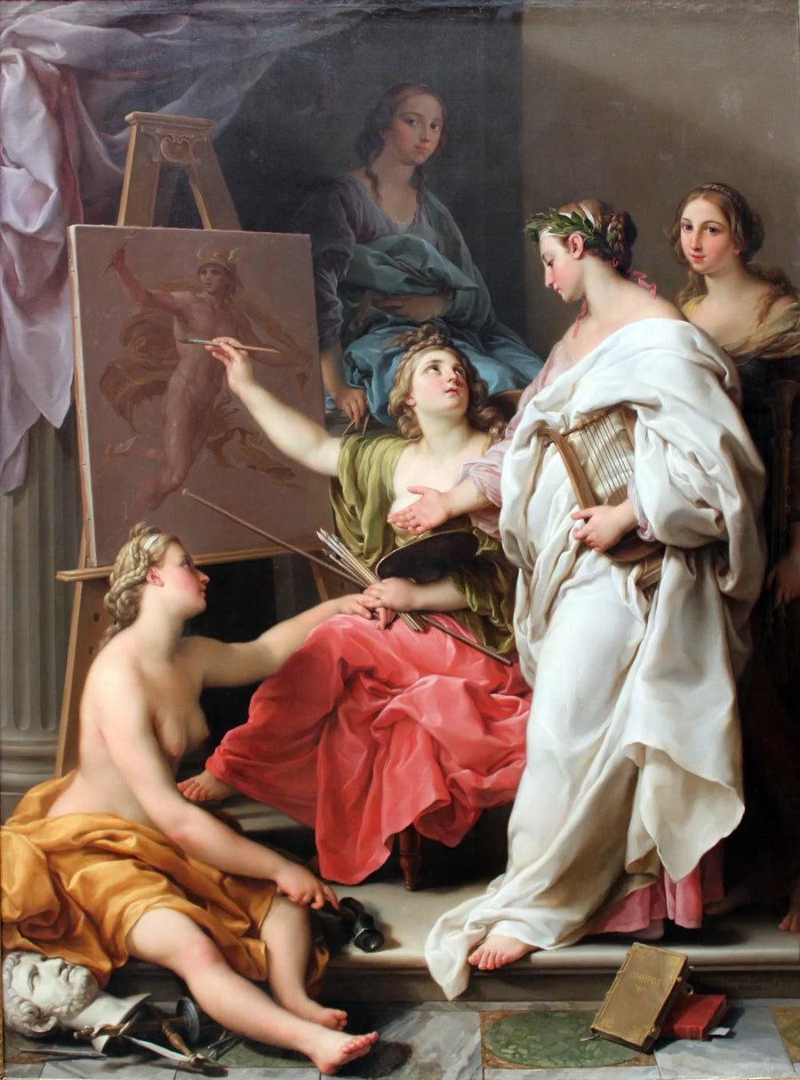 Taiteiden allegoria - Pompeo Batoni