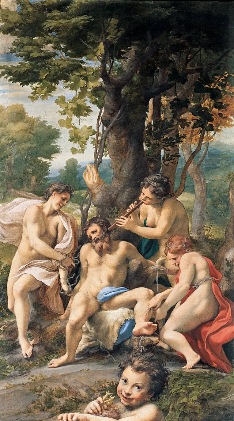 Vitsien allegoria - Antonio da Correggio