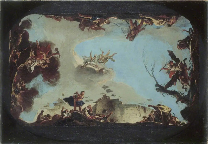 Eloquenssin vallan allegoria - Giovanni Battista Tiepolo