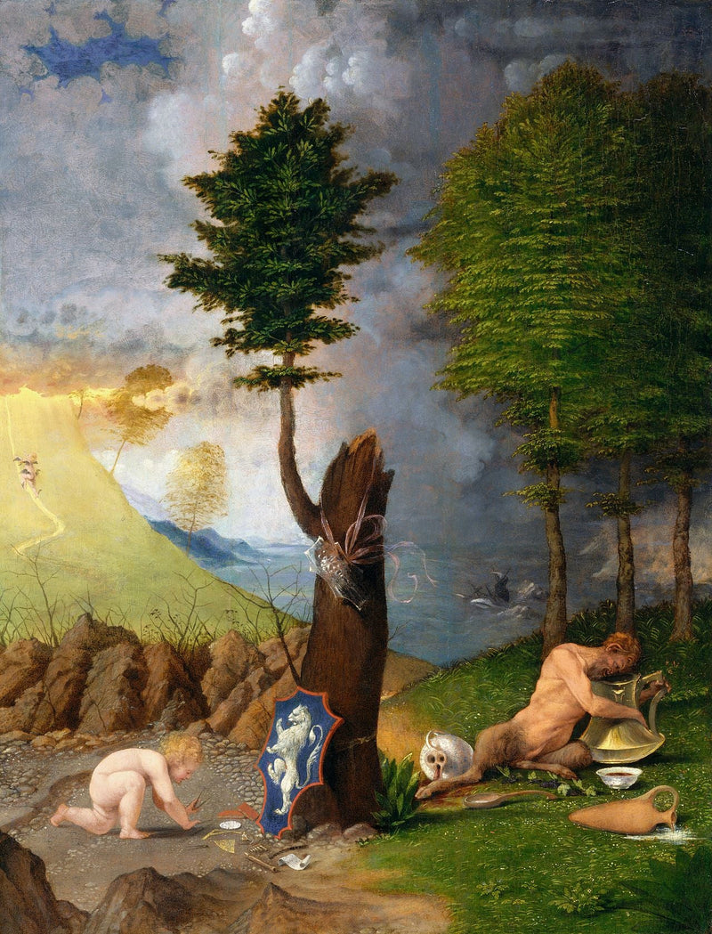 Välkijumalu ja hyve - Lorenzo Lotto