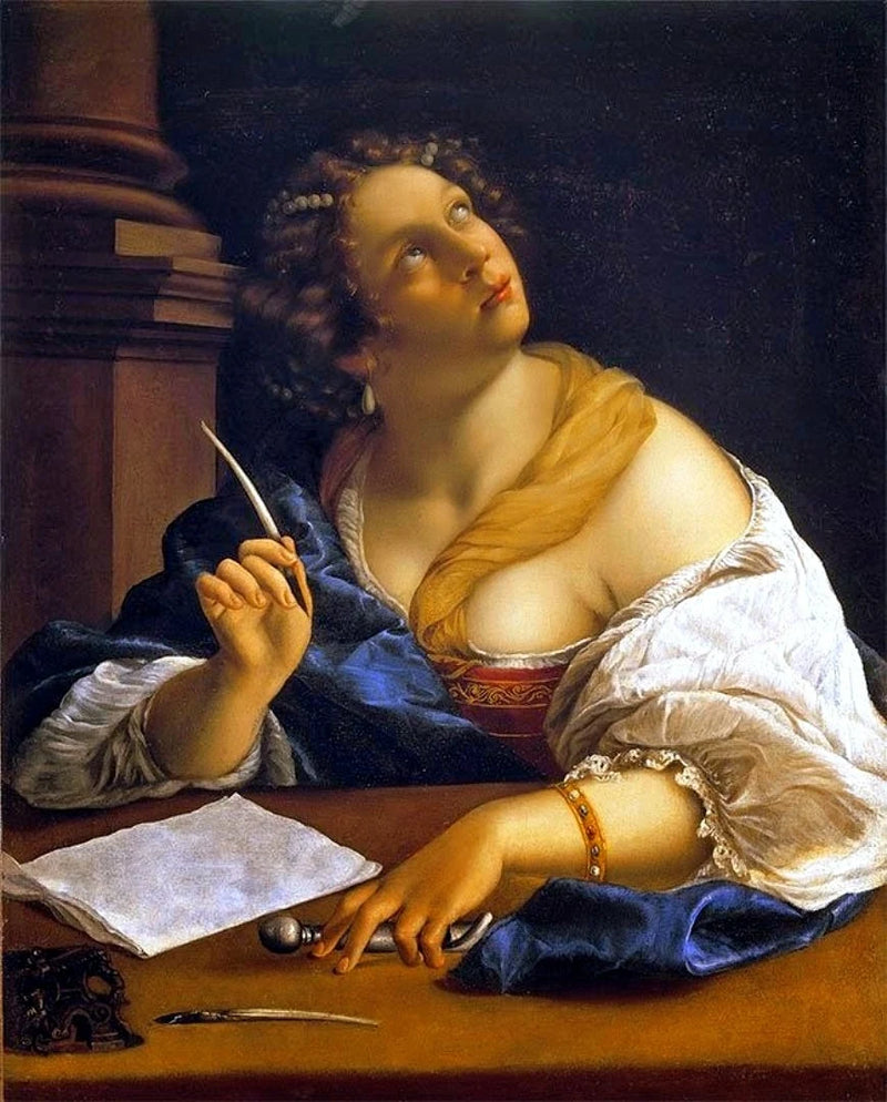 Judith ja hänen palvelijansa Holofornesin päällä - Artemisia Gentileschi