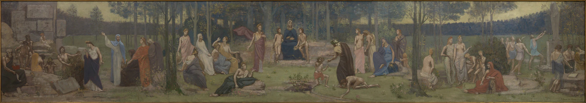 L'Allégorie de la Sorbonne - Pierre Puvis de Chavannes