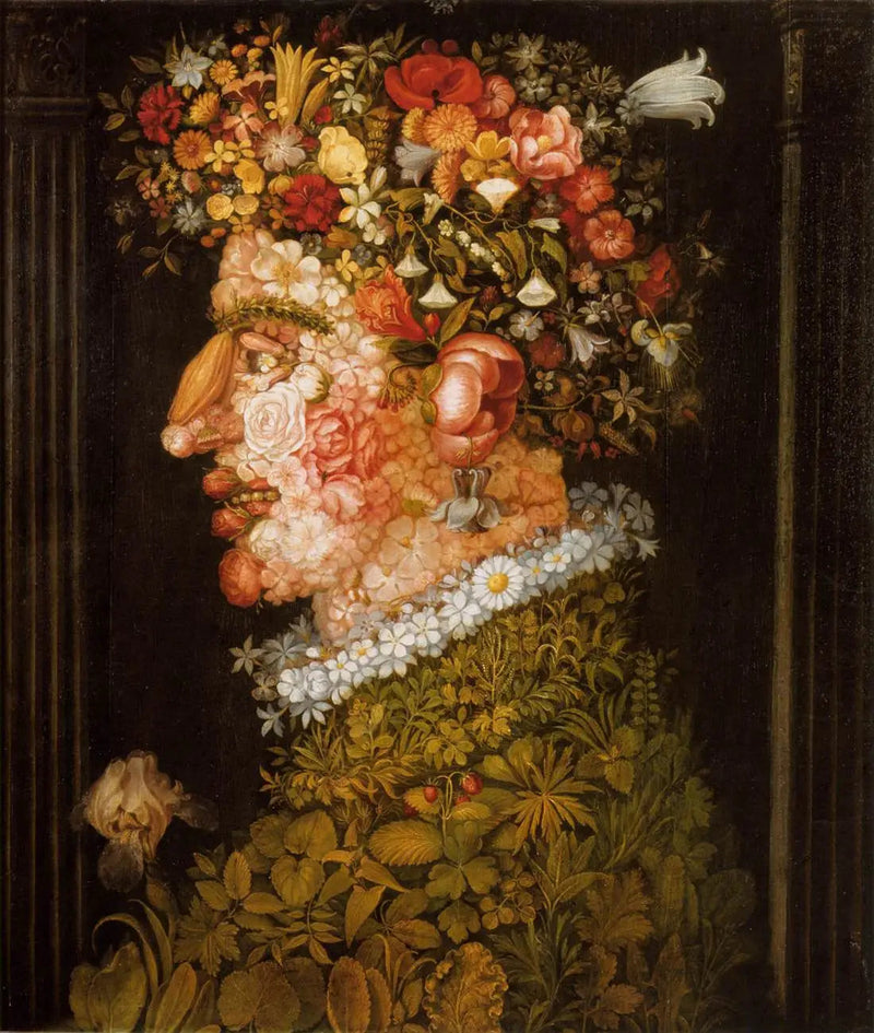 Kevään allegoria - Giuseppe Arcimboldo