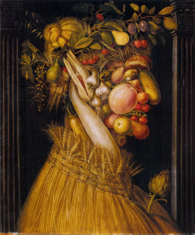Kesän allegoria - Giuseppe Arcimboldo