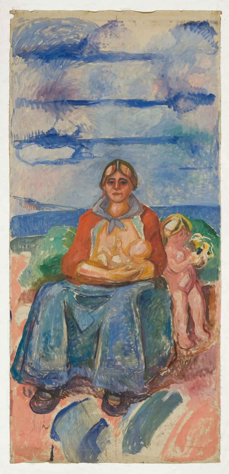 Alma Mater: keskiosa - Edvard Munch