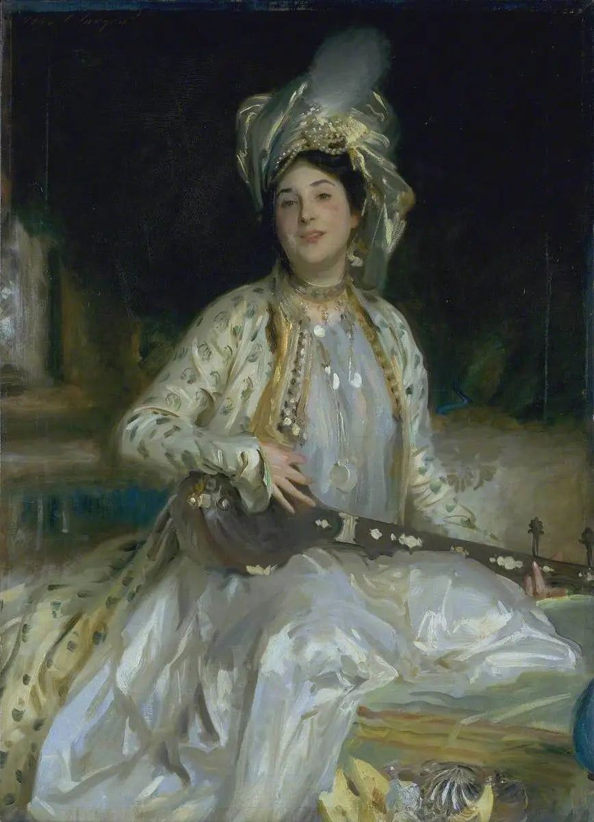 Almina, Asher Wertheimerin tytär - John Singer Sargent