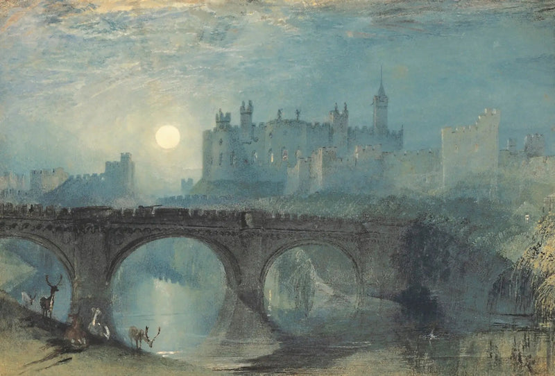 Alnwickin linna - J. M. W. Turner