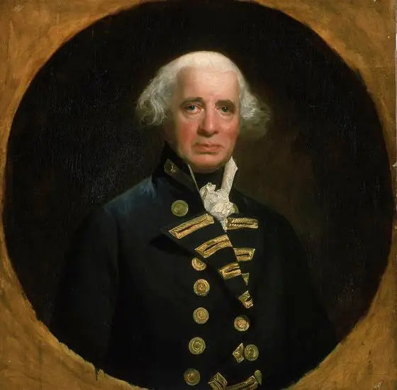 Fleet Admiral Howe (1726-1799), ensimmäinen kreivi Howe - John Singleton Copley