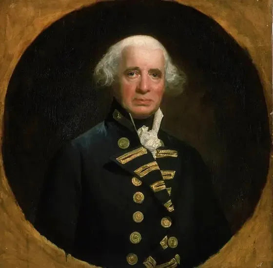 Fleet Admiral Howe (1726-1799), ensimmäinen kreivi Howe - John Singleton Copley