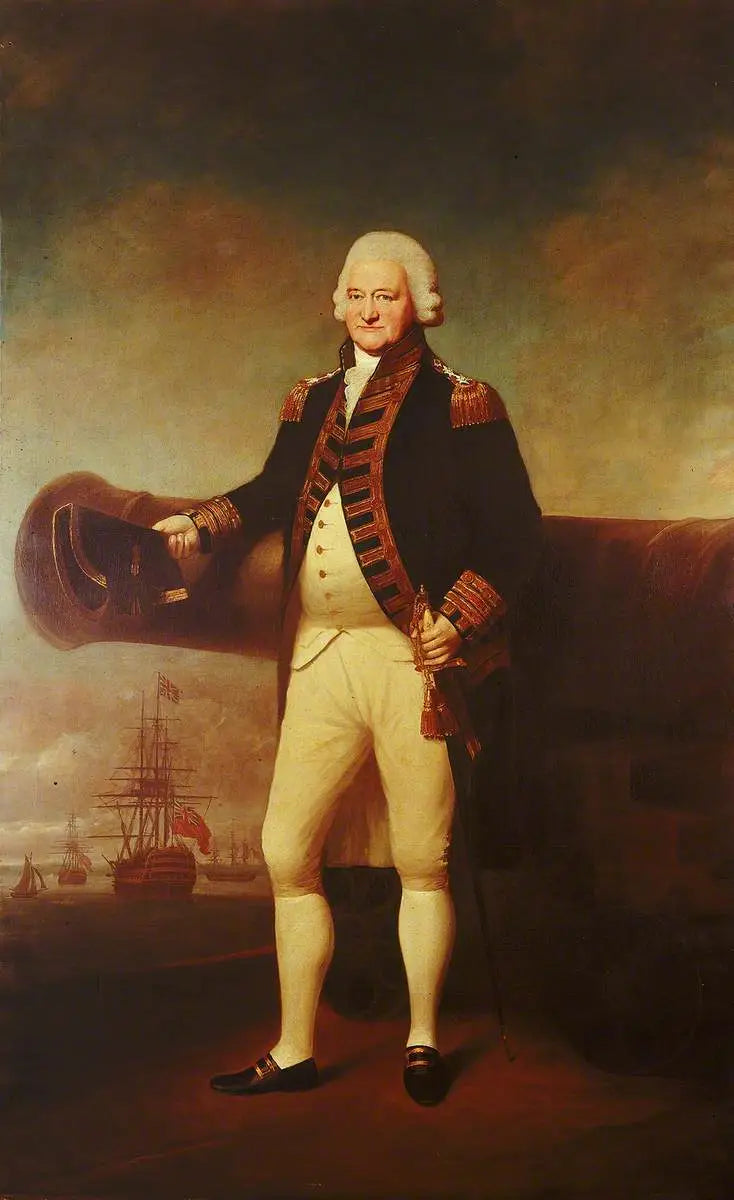 Amiral Sir Charles Saunders (1713?-1775) - Joshua Reynolds