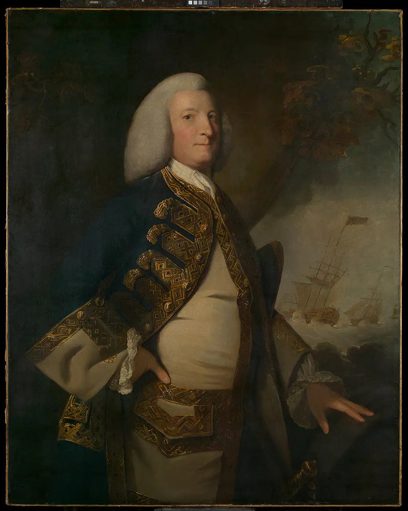 Amiraali Sir George Anson, 1. paroni Anson (1697-1762) - Joshua Reynolds