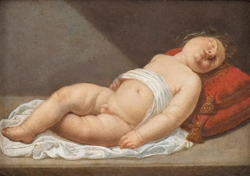 Nukkunut rakkaus - Artemisia Gentileschi