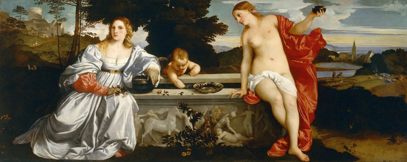 Pyhä rakkaus ja maallinen rakkaus - Titian