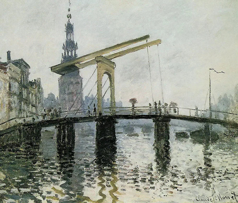 Amsterdam, Silta - Claude Monet