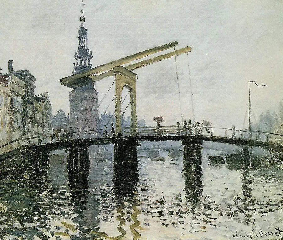 Amsterdam, Silta - Claude Monet