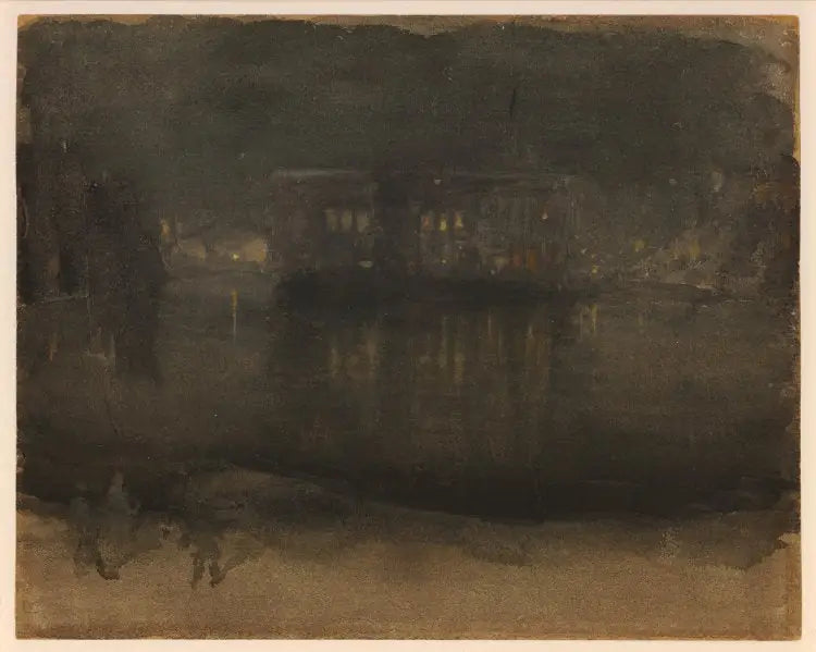 Amsterdamin yö - James Abbott McNeill Whistler