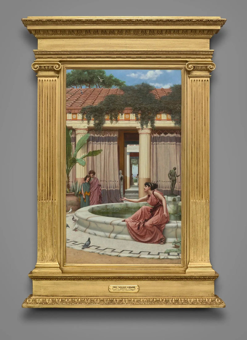 Viattoman huvitus - John William Godward
