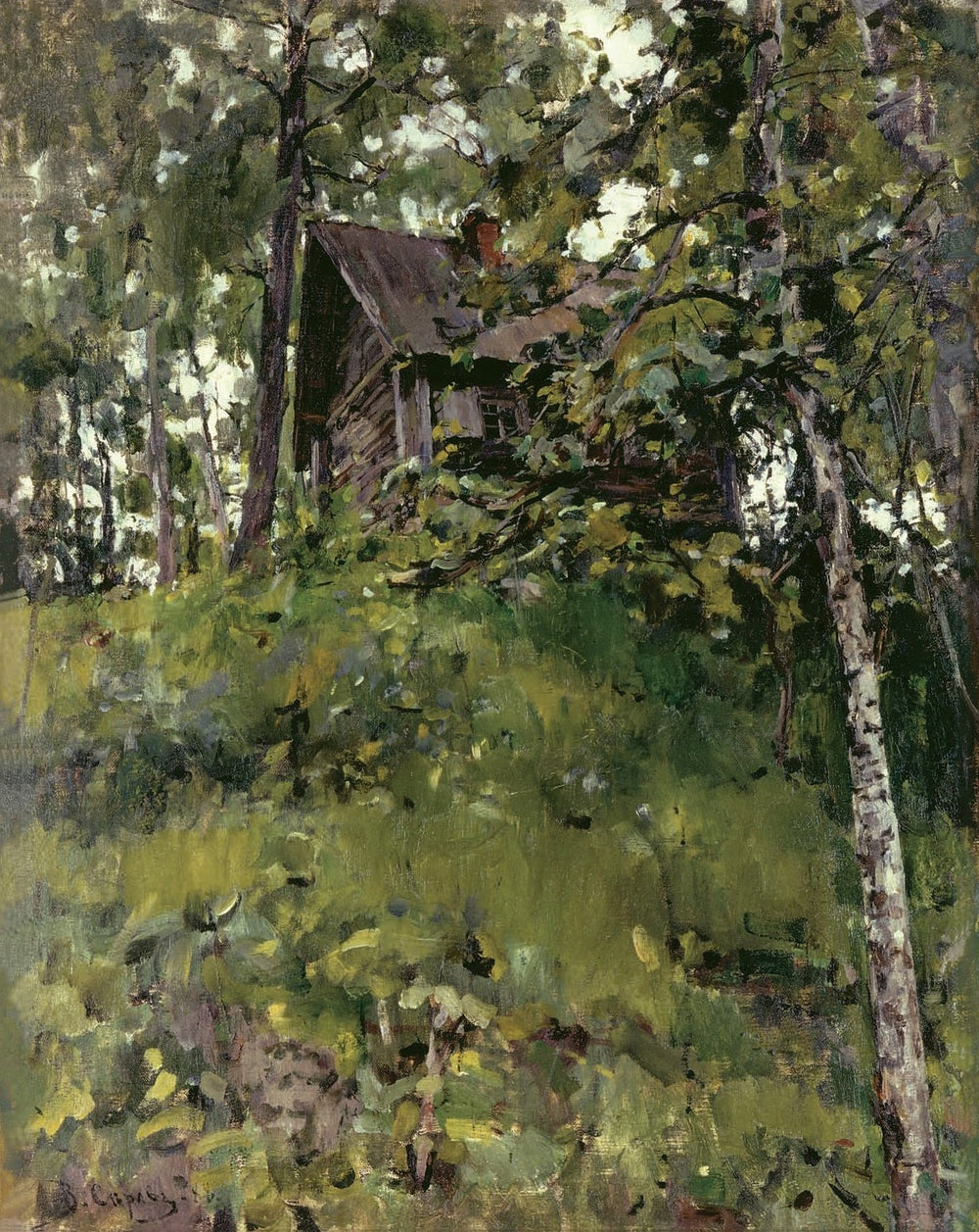 Entinen kylpylä Domotkanovo - Valentin Serov