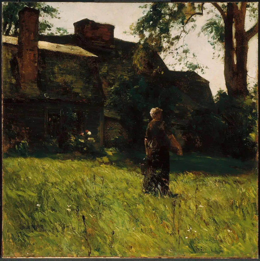 Vanha Fairbanksin talo, Dedham, Massachusetts - Childe Hassam