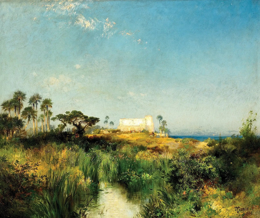 Vanha valvontatorni Saint-Augustinissa - Thomas Moran