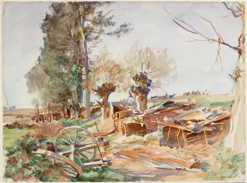 Vanhat leiripaikat - John Singer Sargent