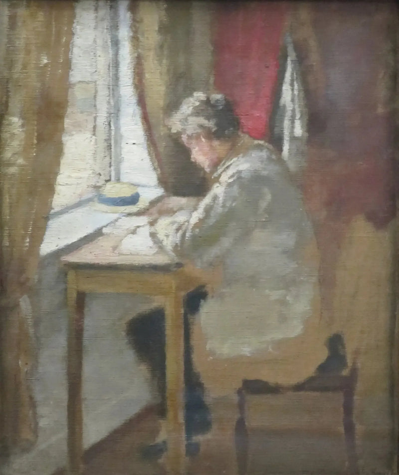 Andreas ikkunan vieressä - Edvard Munch