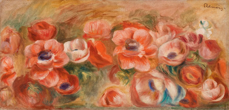 Anemoneet (Anemoneet) - Pierre-Auguste Renoir