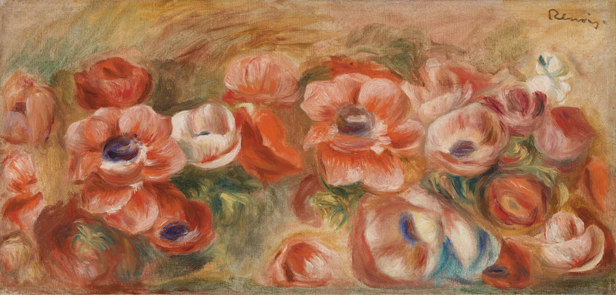 Anemoneet (Anemoneet) - Pierre-Auguste Renoir
