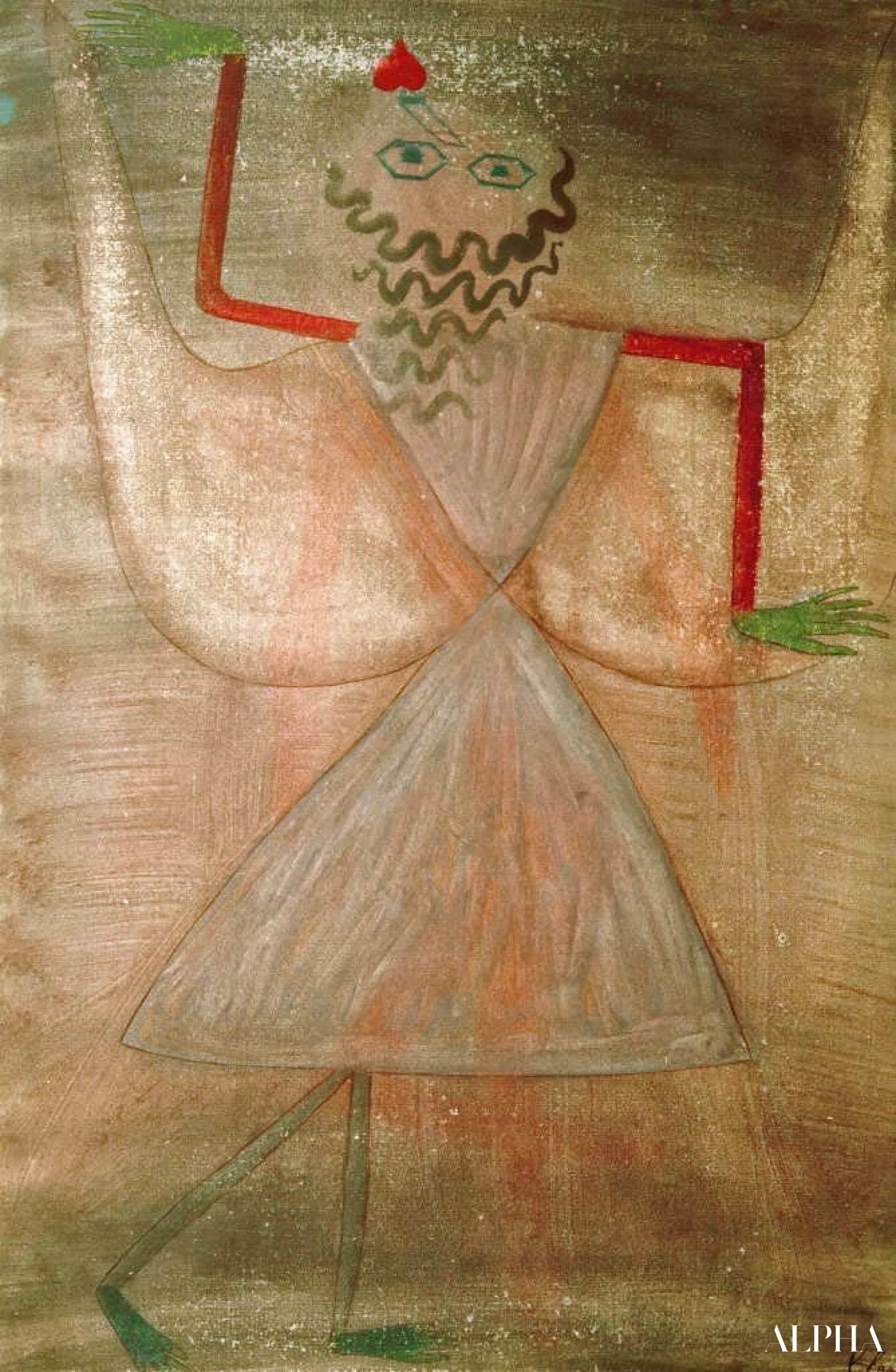 Ange buveur - Paul klee - Reproductions de tableaux et peintures haut de gamme