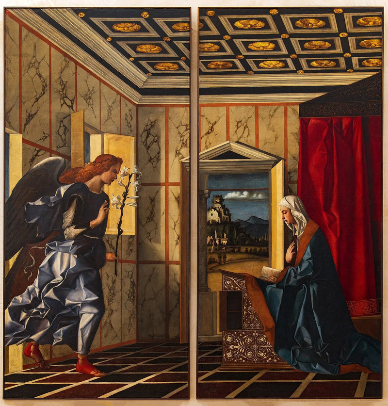 Välittäjän enkeli, Välittäjän neitsyt - Giovanni Bellini