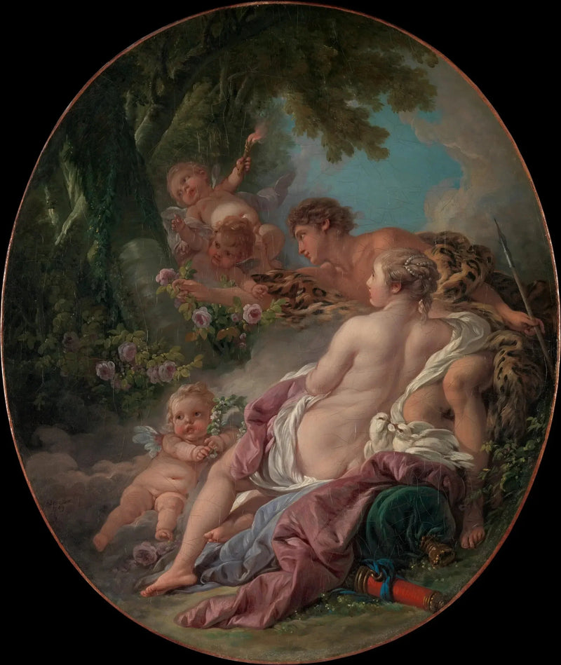 Angélique ja Médor - François Boucher