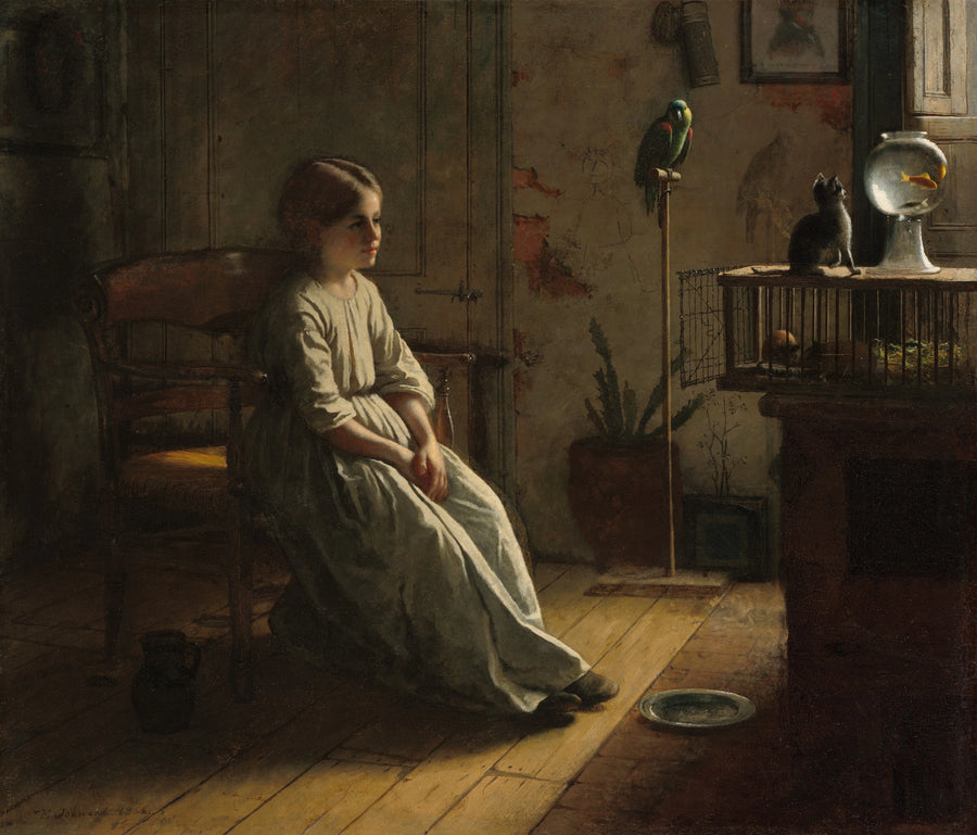 Les animaux de compagnie - Eastman Johnson