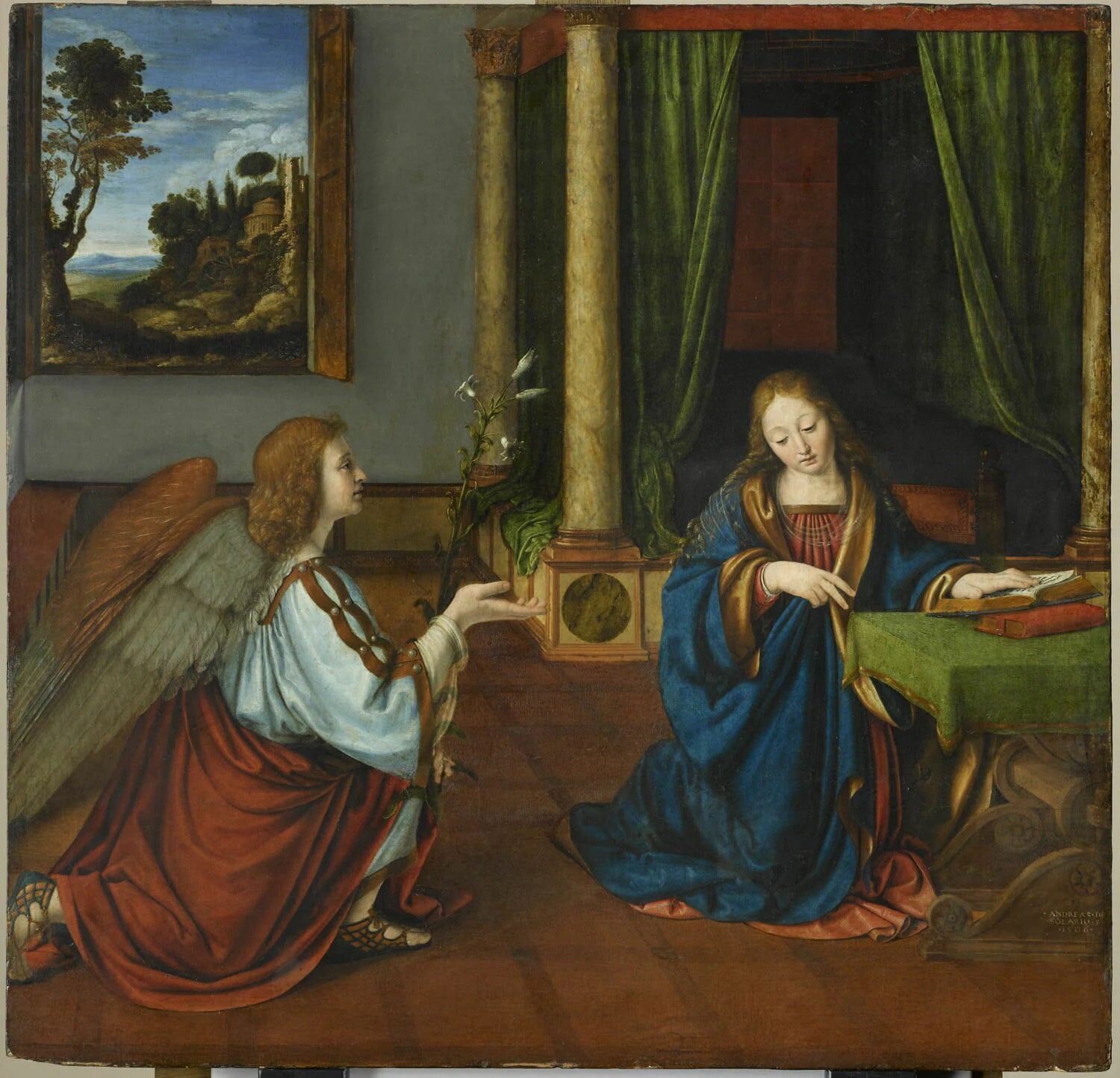 L'Annonciation - Andrea Solario