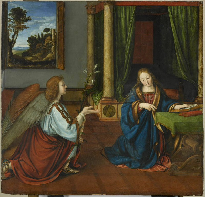 L'Annonciation - Andrea Solario
