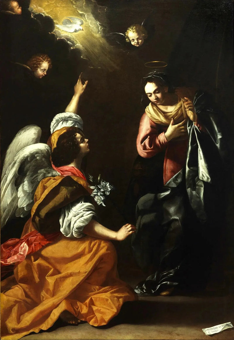 Ilmoitus - Artemisia Gentileschi