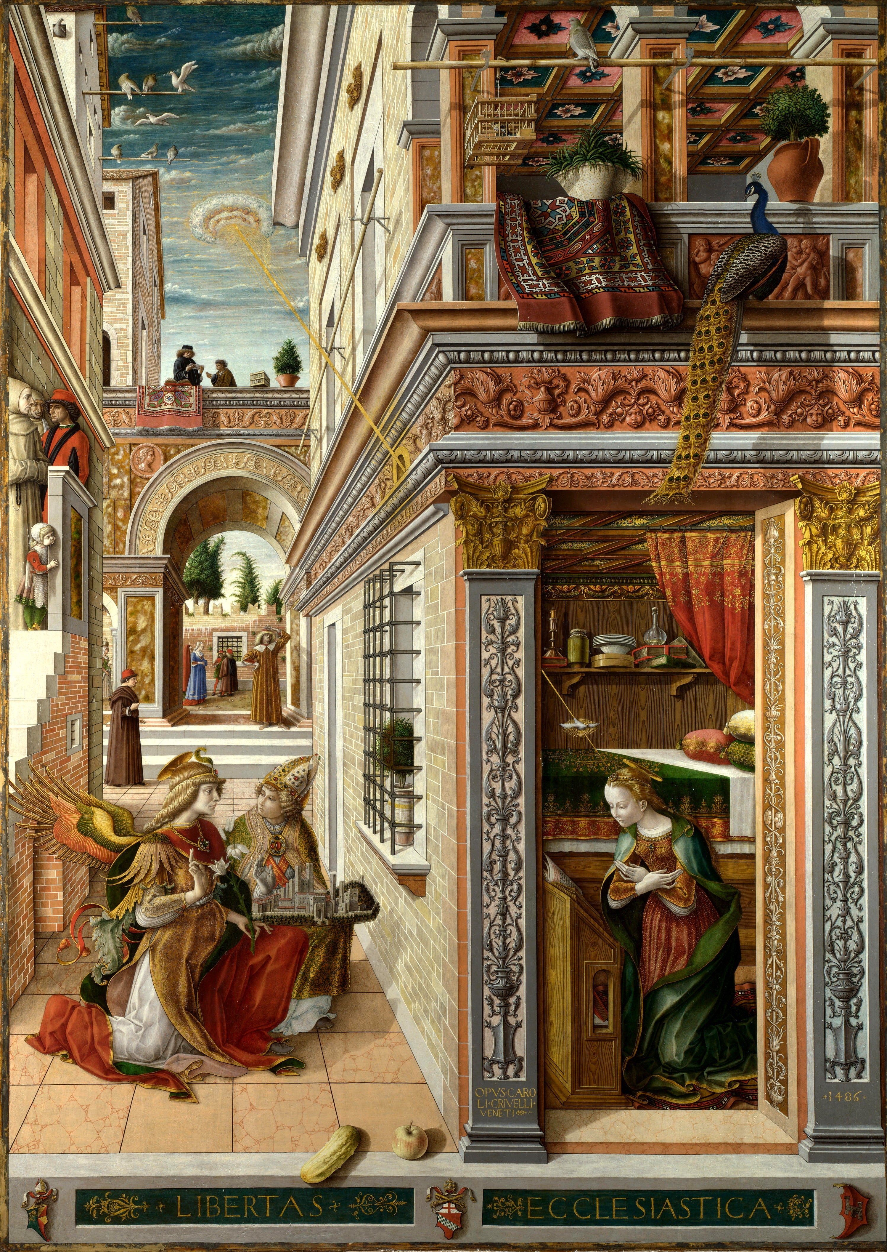 Annonciation d’Ascoli - Carlo Crivelli - Alpha Reproduction