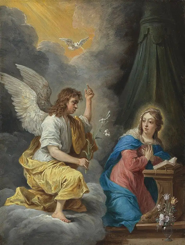 Annunciation - David Teniers nuorempi