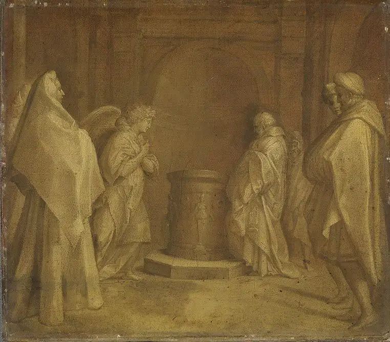 Johanneksen syntymän ilmoitus - Andrea del Sarto