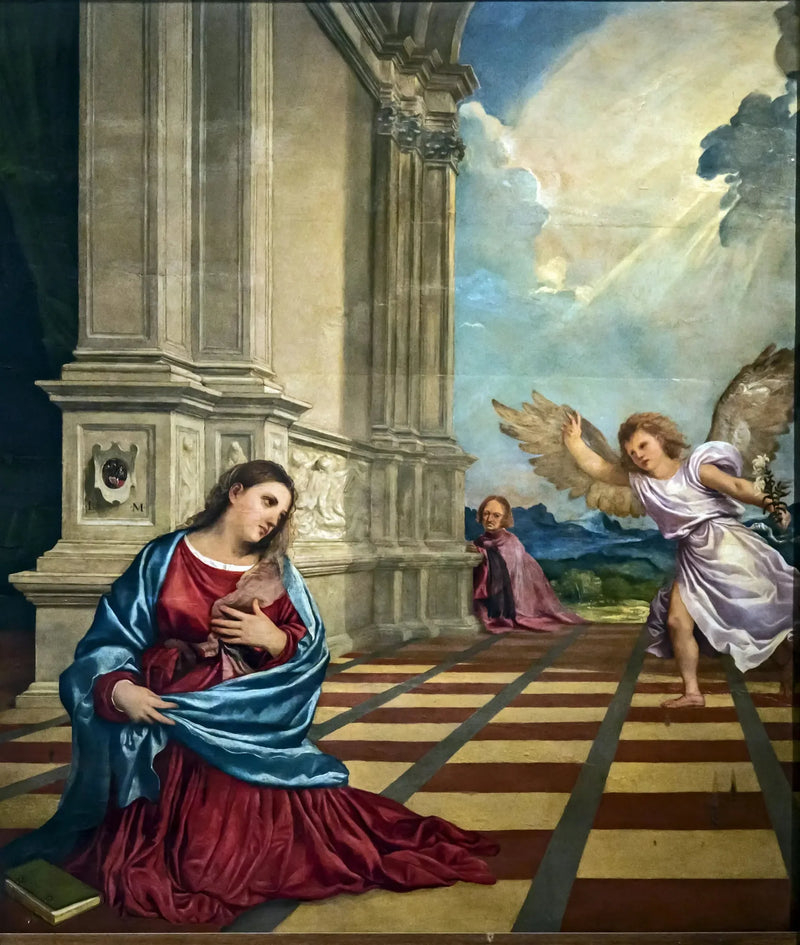 Malchiostron ilmoitus - Titian