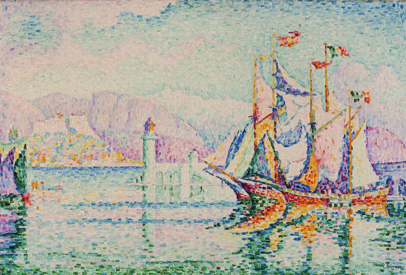 Antibes - Aamu. - Paul Signac