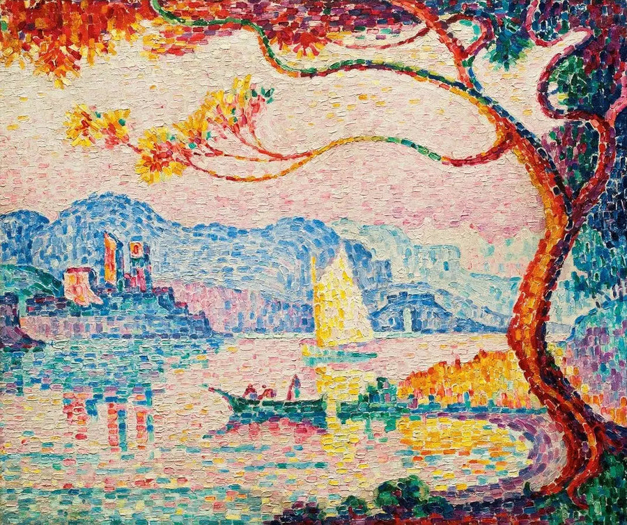 Antibes. Pieni Baconin satama - Paul Signac